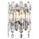 Wall lamp Legacy 2xe14 40w, size 20x12x30 cm, color chromium