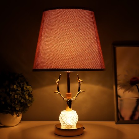 Scande table lamp E27 40W gold 23x23x41 cm-1