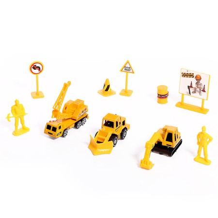Game set "Special Technics", with 3 machines and accessories, color mix-12