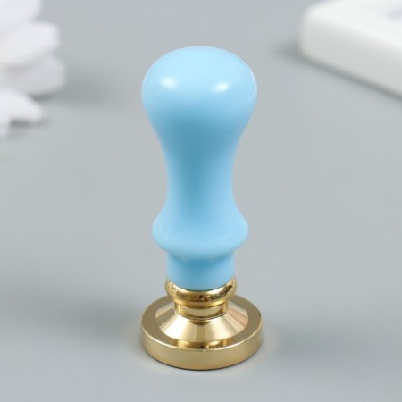 Printing for wax with a plastic handle "Christmas tree with gifts" 2.5x2.5 cm-2