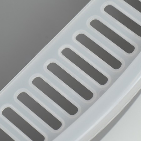 Toilet with board, 50x35x18 cm, gray-5