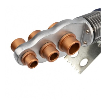 A device for welding plastic pipes Rexant, 1000 watts, a set of nozzles 20-63 mm, 50 - 300 °-2