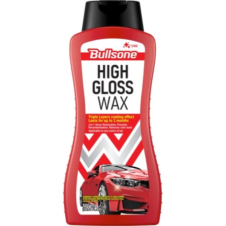 Instant polish Bullsone, with wax, 500 ml