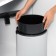 Brabantia garbage bucket, built -in, white color, 15 liters