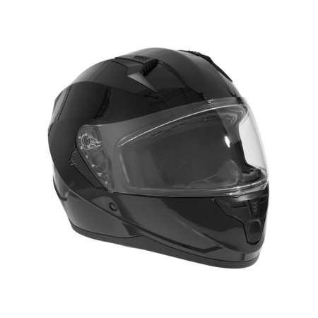 The helmet integral with two visors, size L (59-60), BLD-M67E model, black glossy-2