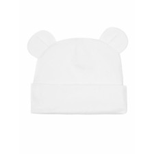 Шапочка детская Amarobaby Nature essence bear, размер 44-46, цвет молочный