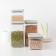 Rectangular container Brabantia Tasty Colours, light gray color, 2.5 liters