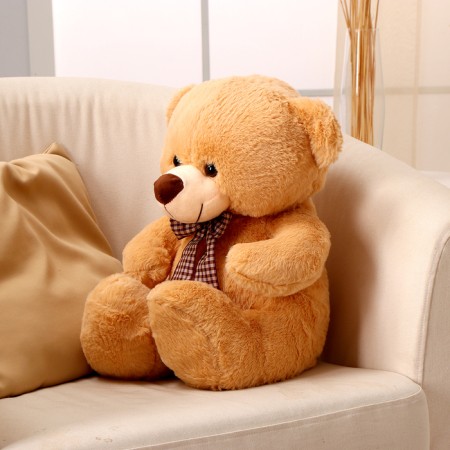 Soft toy "Bear", 40 cm, beige color-2