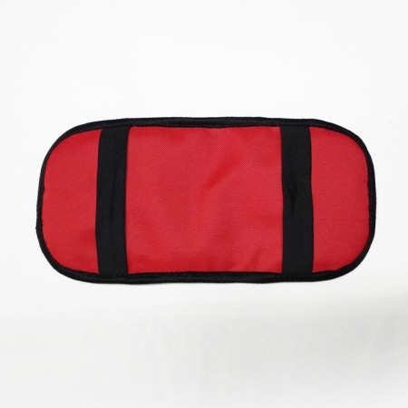 Organizer in the sunscreen visor, Oxford 600, red, 300x140x8 mm-1