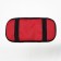 Organizer in the sunscreen visor, Oxford 600, red, 300x140x8 mm