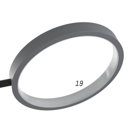 Causteen with PDD 2299/11GR LED 216W 3000-6000K gray 97x97x18 cm Bayerlux-6
