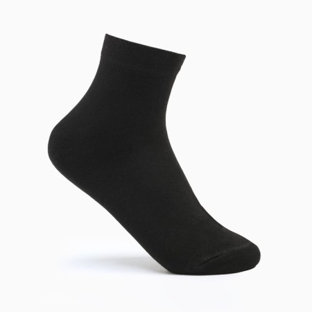 Noski shortened, black color, size 27