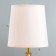 Board Lamp "Virsavia" E14 40W gold 22.5x22.5x28 cm Risalux