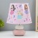 Princess's table lamp E14 15W white-pink Risalux