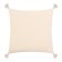 Decorative pillowcase "Ethel" BOHO, 45x45 cm, milk color, 100% cotton