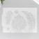 Plastic stencil "Leaves" 21x29.7 cm