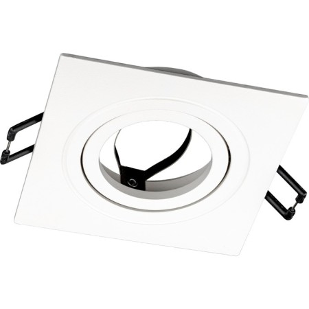 Light-K Buildiv-y, artin, square 94x94x25mm hole 75x75mm Gu5.3 Al White 51423 7-1
