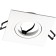 Light-K Buildiv-y, artin, square 94x94x25mm hole 75x75mm Gu5.3 Al White 51423 7