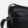 Male bag, black color