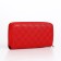 Women's wallet with lightning, red color