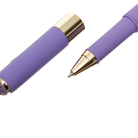 Ballic handle, 0.5 mm, BrunovisConti Monaco, Blue rod, Soft Touch Lavender, in case-3