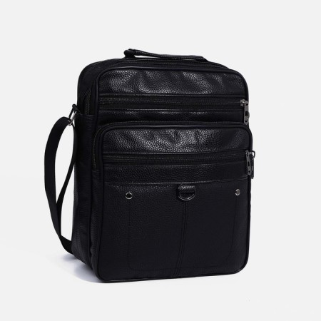 Male bag, black color