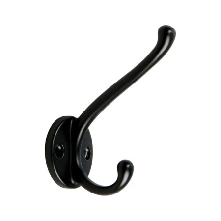 Furniture hook Cappio Line, two -rod, black