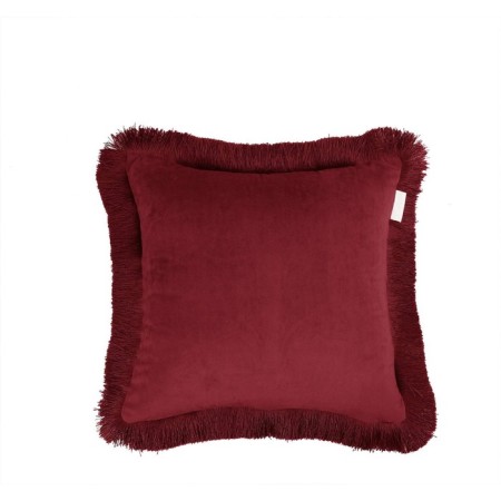 Pillowcase "Faina", size 45x45 cm, burgundy color