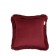 Pillowcase "Faina", size 45x45 cm, burgundy color