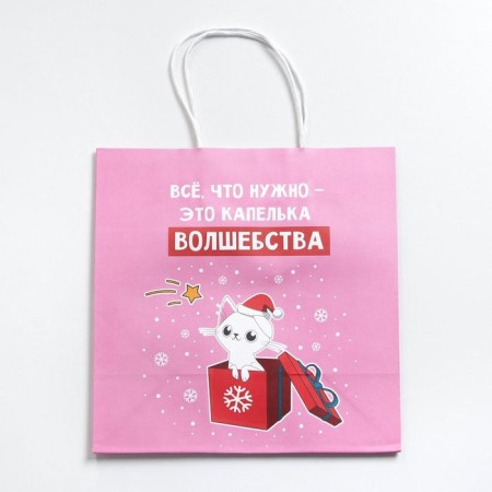 Gift Package "Drop of Magic", 22 x 22 x 11 cm, New Year-4