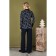 Female set: cardigan and trousers, size 54