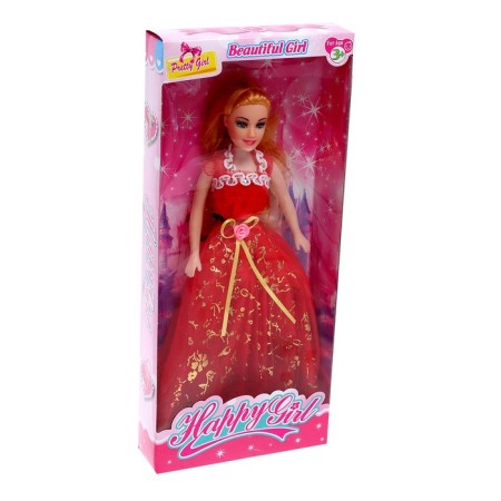 Model doll "Arina" in a dress, mix-11