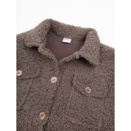 Children's jacket Amarobaby Lama, height 110 cm, chocolate color-13