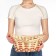Wicker basket "Rook", 36 × 27 × 13 cm, bamboo