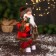 Santa Claus "in a fur red suit, with a bag" moves, 11x30 cm