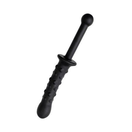 Fallomitator Bilateral Toyfa PopoPo Pleasure, silicone, black color, 24.5 cm-2