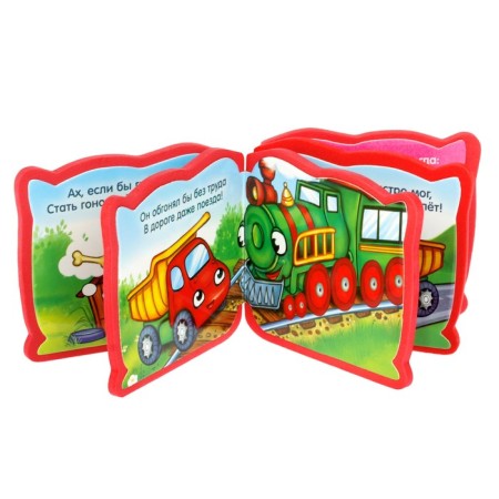 A set of soft books EVA “Play with the baby”, 4 pcs 10 pcs.-1