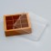 Box for 9 sweets, 13.7 x 13.7 x 3.5 cm. Confectionery packaging