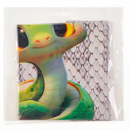 Flaged balloon 18 "Snake", circle, set of 5 pcs.-1