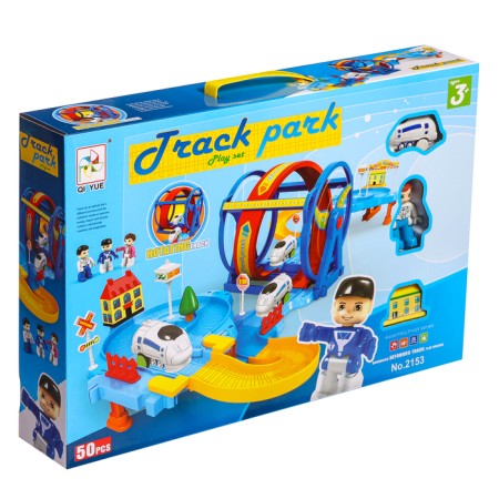 Railway "Entertainment Park", works from batteries-16