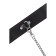 The collar is two -layer with a red line Pecado BDSM, genuine leather, black color