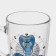 New Year's glass coffee mug "Mystical snakes", 300 ml, mix