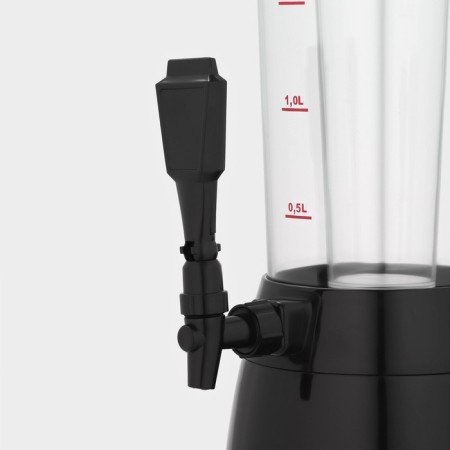 Beer Tower with a capacity for ice "Mercury", 2.5 l, black color-2
