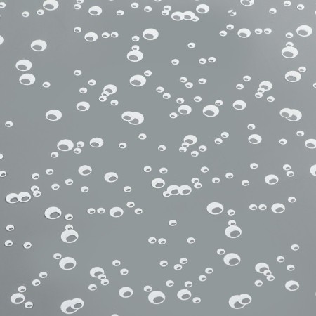 Flower film "Bubbles" white 0.7 x 8.2 m, 40 mkm-2