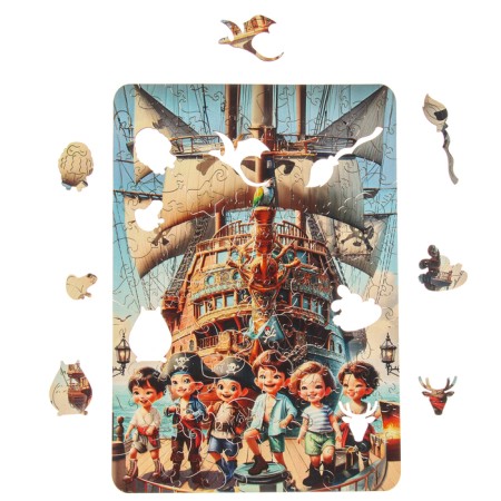 Pazle "Children-Pirates" 20x29cm, 124 details-2