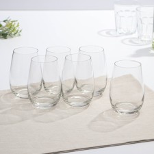 A set of high high glasses Luminarc Hermitage, 370 ml, 6 pcs, the color is transparent