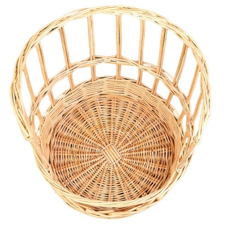 Trading basket for baguettes, 30x30x40 cm, willow-2