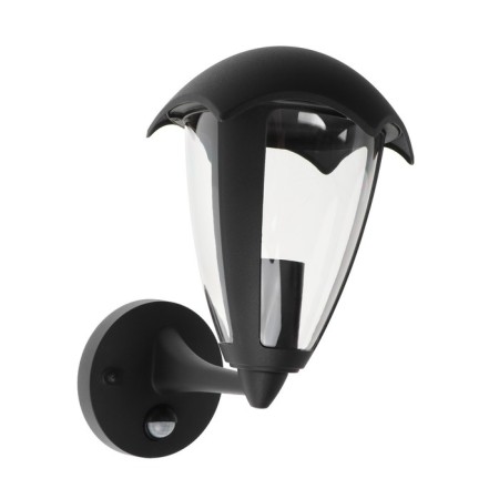 Lamp Uniel Uul-S81A, 60 W, IP54, E27, Street, sensor, Black