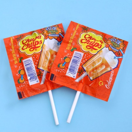Caramel Chupa-Chups "Fizzy Drinks", Orange-Cola, 15 g * 45 pcs-3