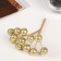 Decor for creativity "Brilliant balls" (1 set = 1 bouquet) in a bouquet 12 pcs mix 10x1x1 cm
